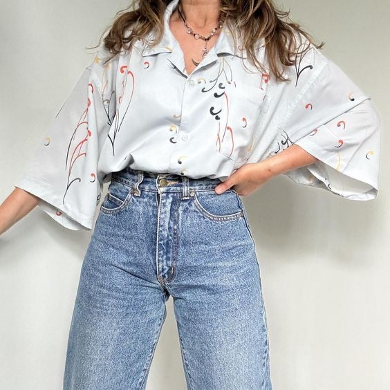 KIBO BY ERMOTEX BUTTON UP VINTAGE SHIRT