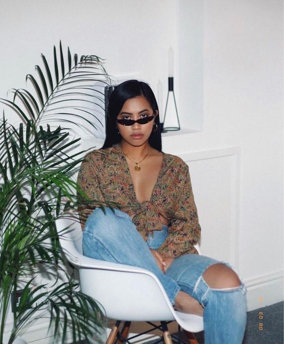 LANCELOTE BUTTON UP VINTAGE SHIRT