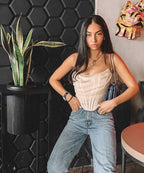 HOUSE OF CB CORSET TOP - UK 6