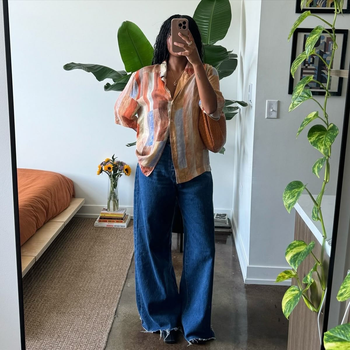 BS COLLECTION BUTTON UP VINTAGE SHIRT - UK 14