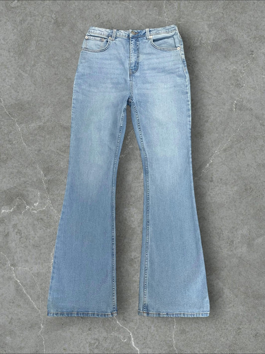 GEORGE BELL BOTTOM STRETCHY DENIM