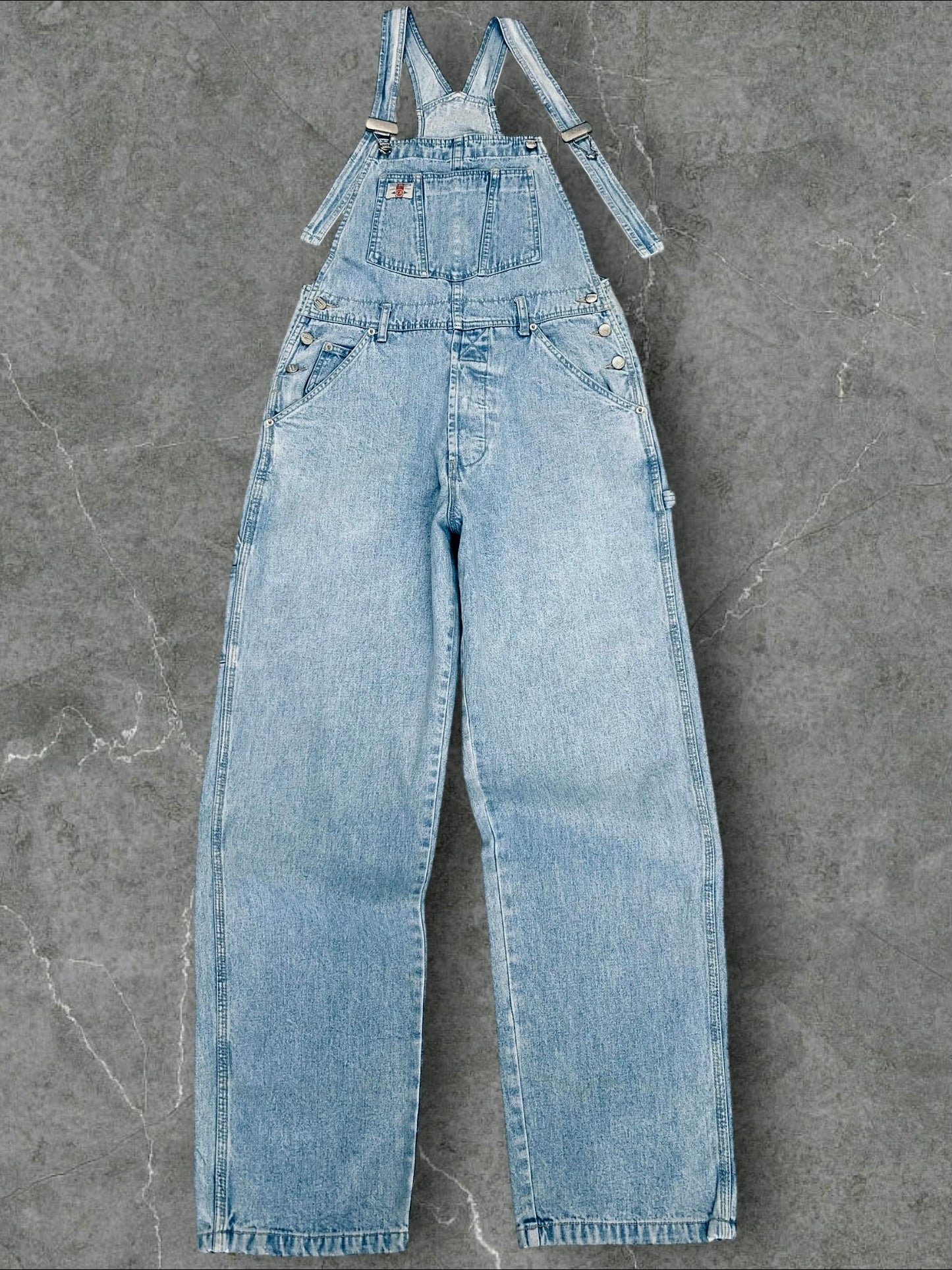 CASA BLANCA 90'S CARPENTER WIDE LEG OVERALL