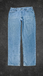 LANDS' END LOW WAIST STRAIGHT LEG VINTAGE JEANS - UK 18