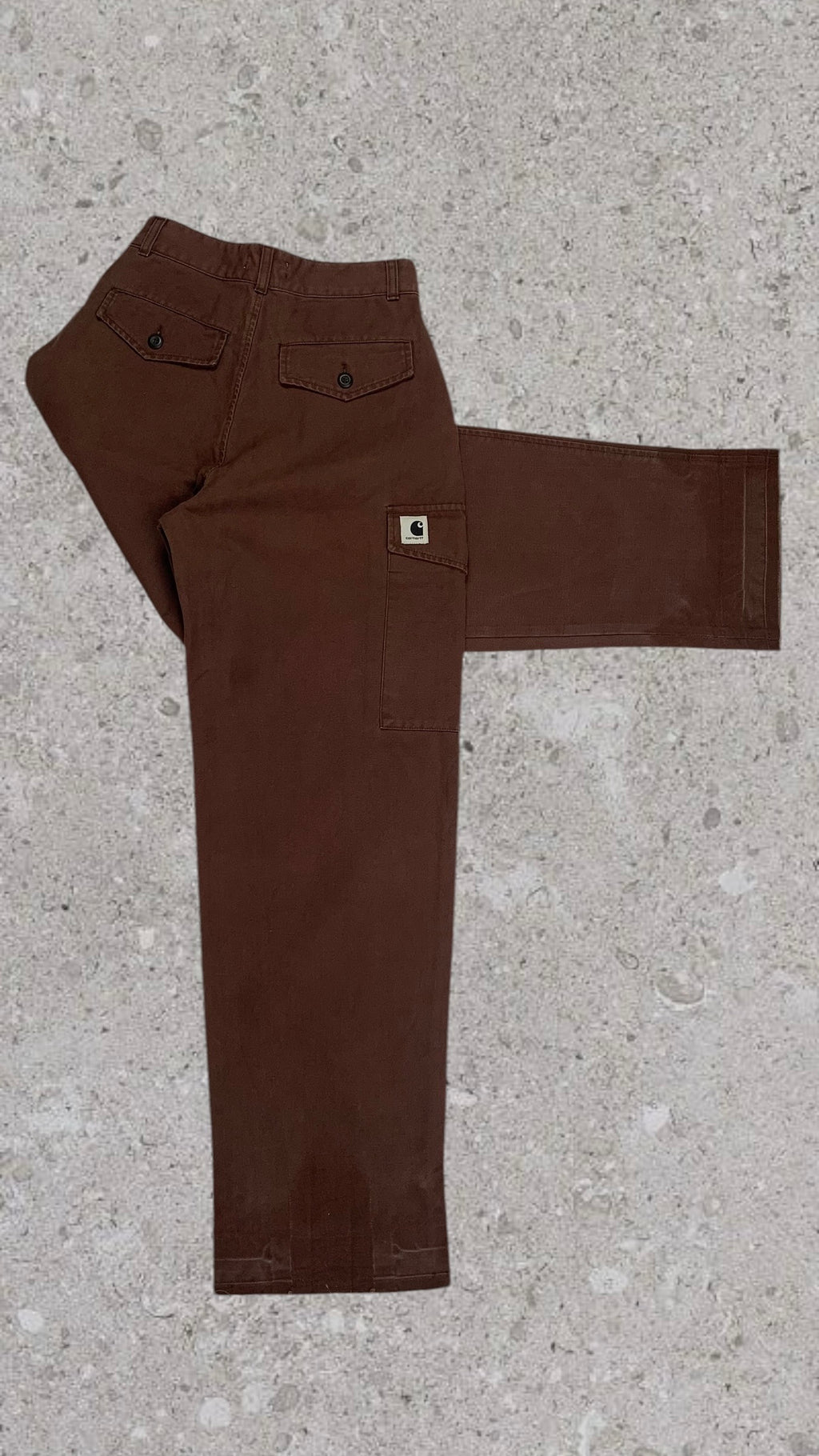 CARHARTT WORK IN PROGRESS STRAIGHT LEG CARGO PANT - UK 10