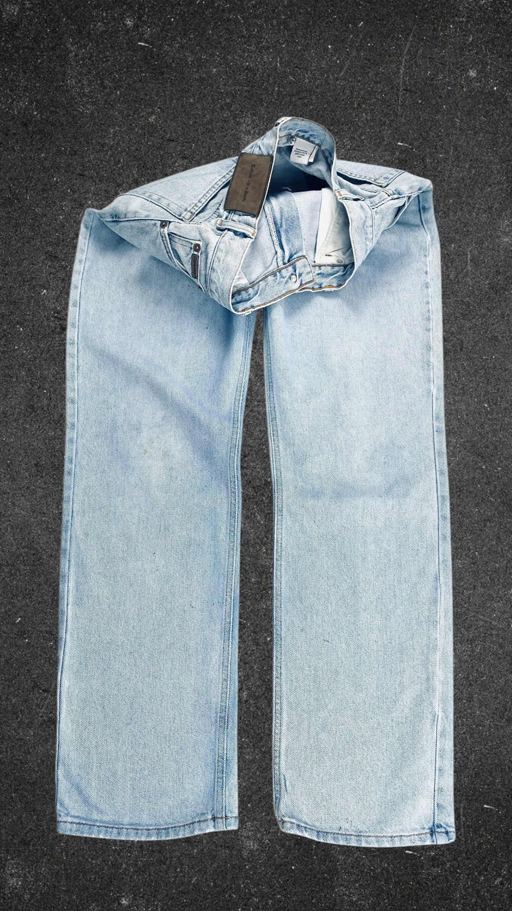 CALVIN KLEIN STRAIGHT LEG VINTAGE JEANS - UK 10
