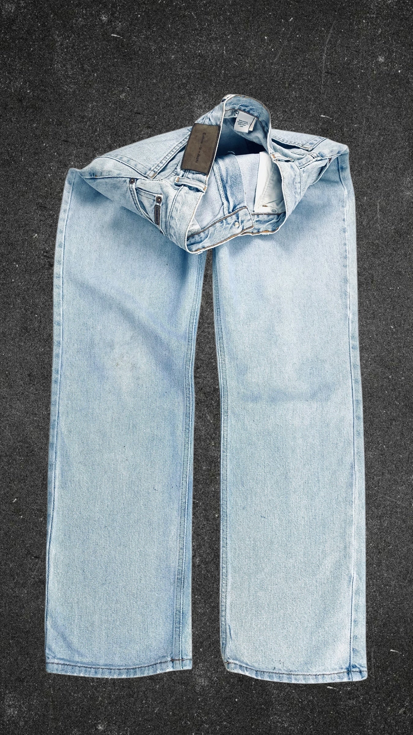 CALVIN KLEIN STRAIGHT LEG VINTAGE JEANS - UK 10