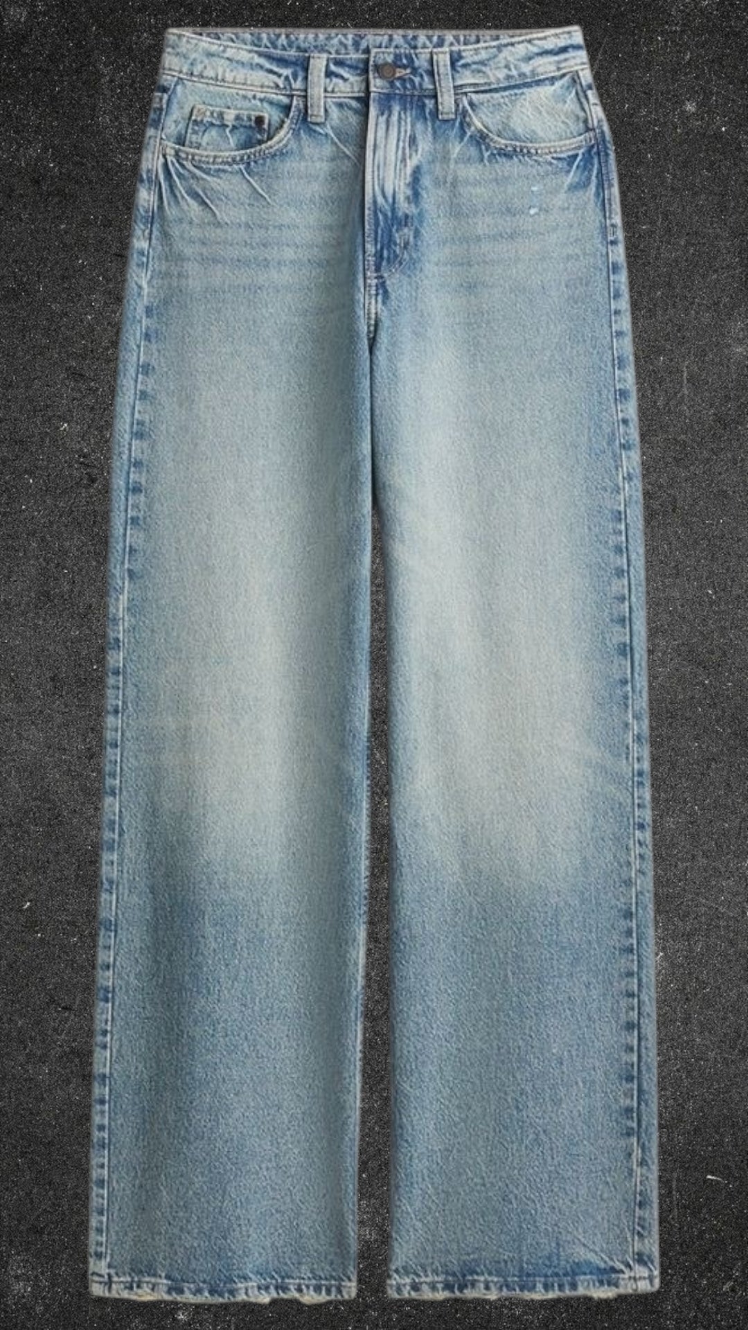 STRADIVARIUS WIDE LEG JEANS - UK 8