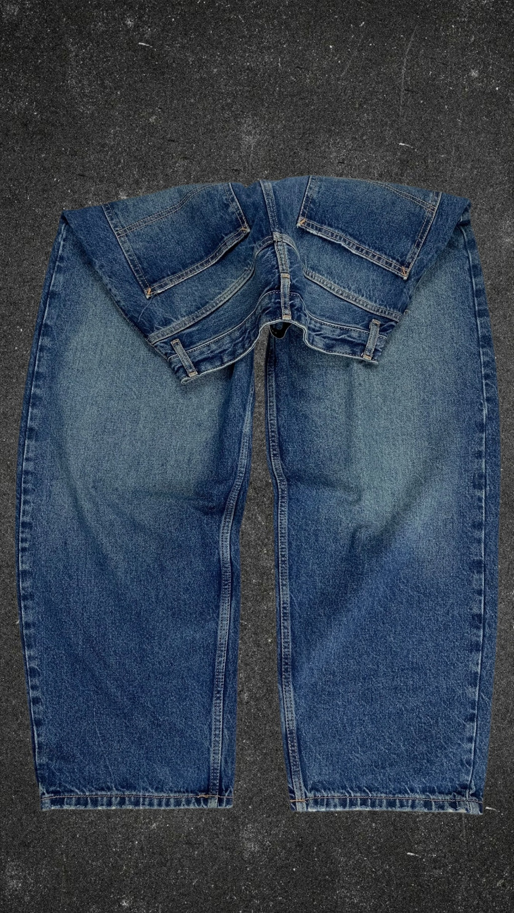 BERSHKA WIDE LEG JEANS - UK 14