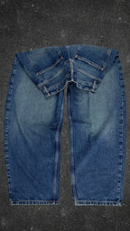 BERSHKA WIDE LEG JEANS - UK 14