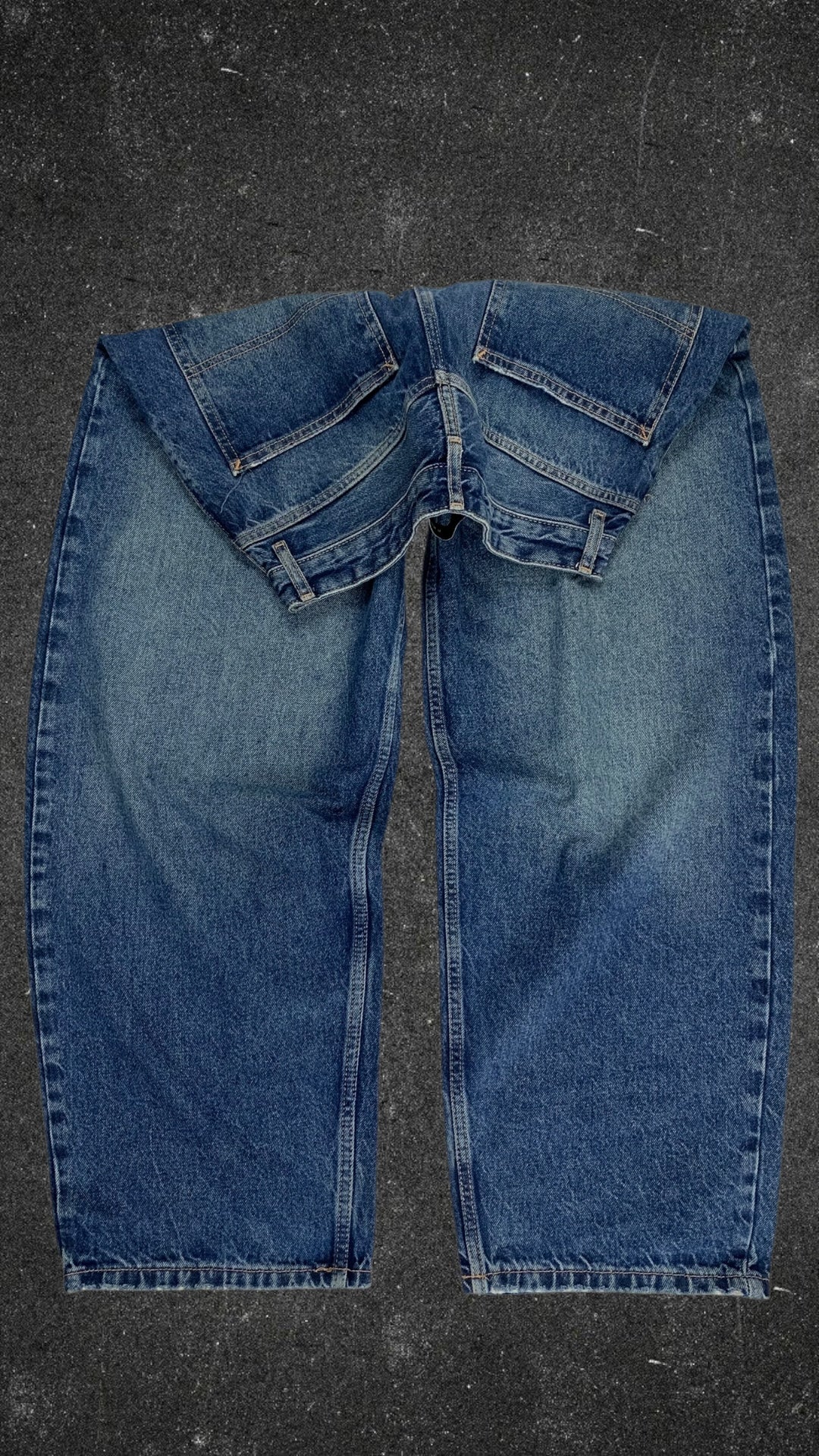 BERSHKA WIDE LEG JEANS - UK 14