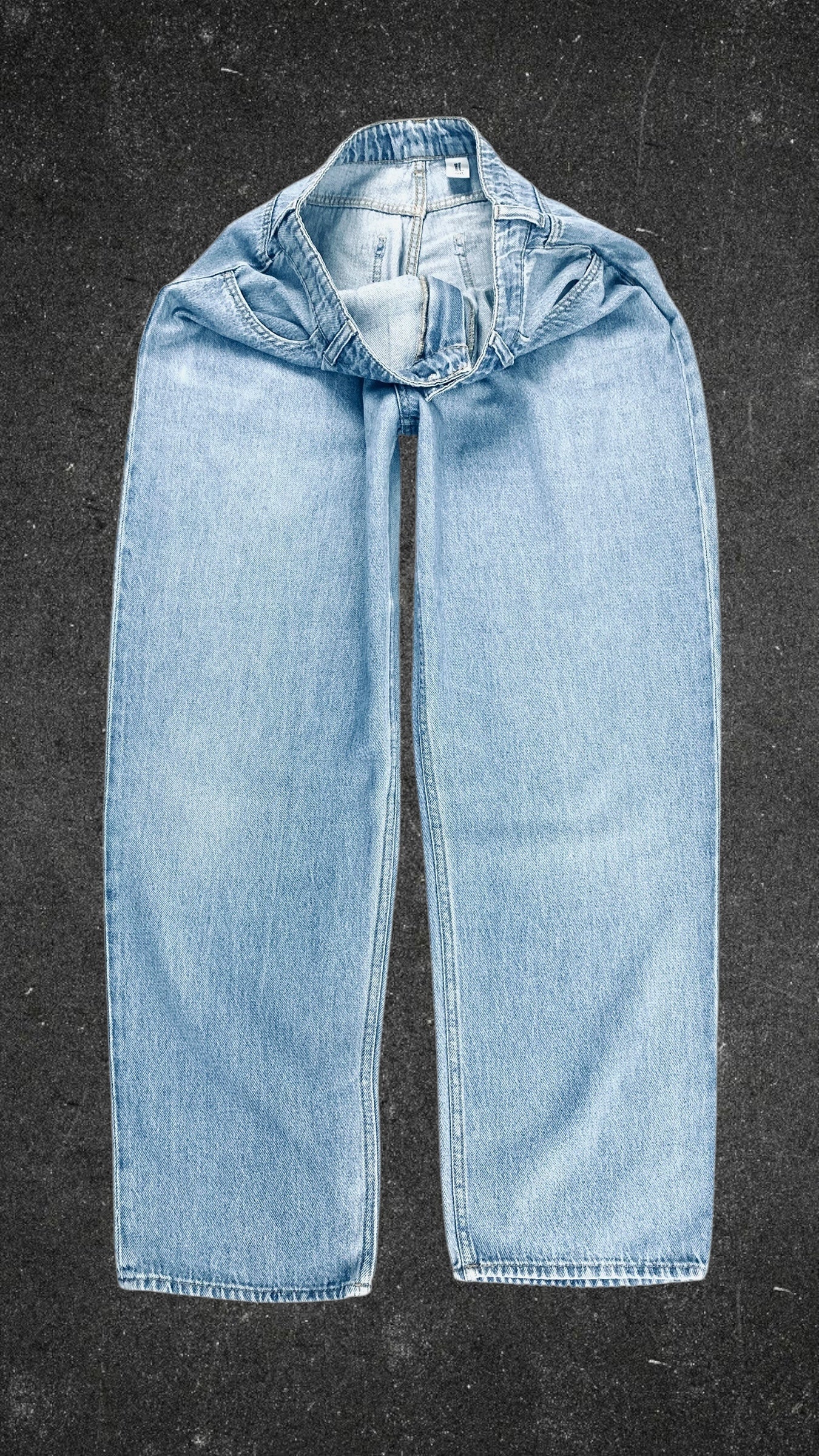H&M STRAIGHT LEG JEANS  - UK 14