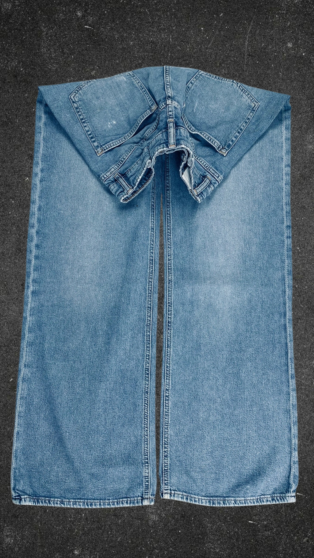 H&M WIDE LEG JEANS - UK 8