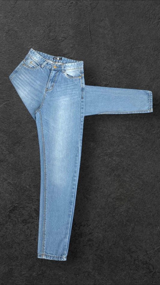 BOOHOO BLUE VINTAGE JEANS - UK 8