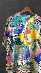 DELMOND BUTTON UP VINTAGE SHIRT - UK 16-18