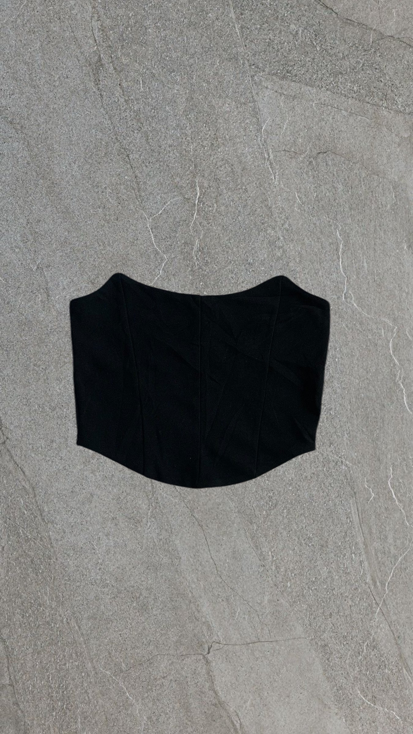 BOOHOO CORSET BANDEAU  TOP - UK 8