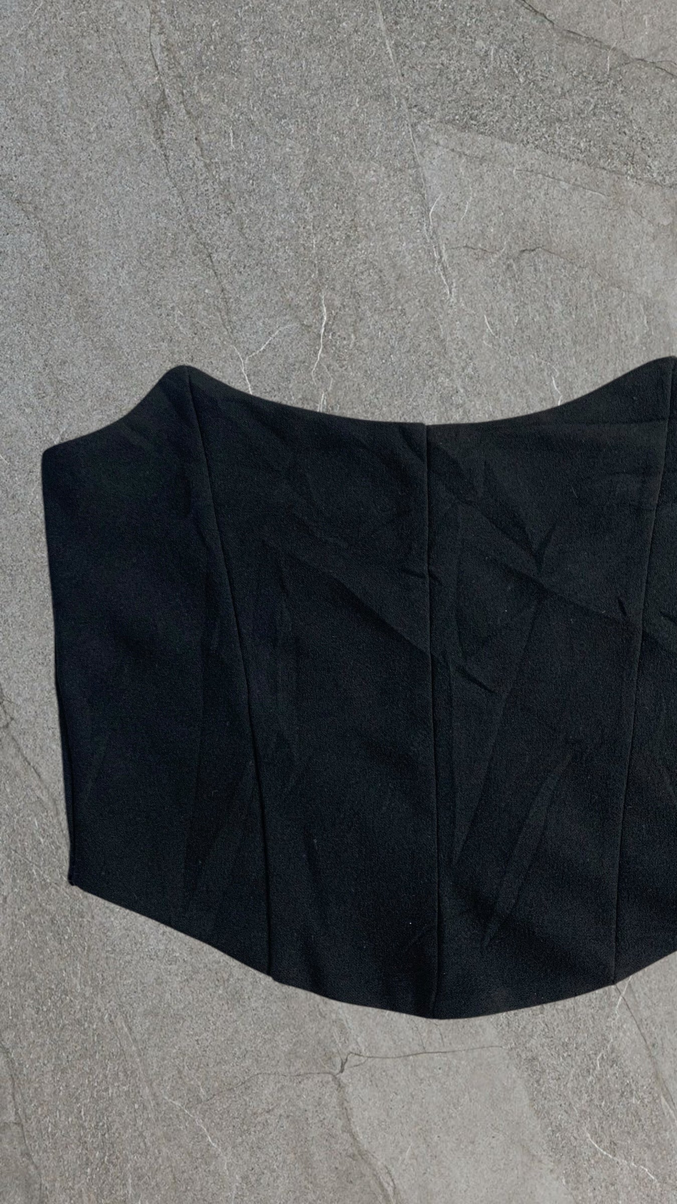 BOOHOO CORSET BANDEAU  TOP - UK 8