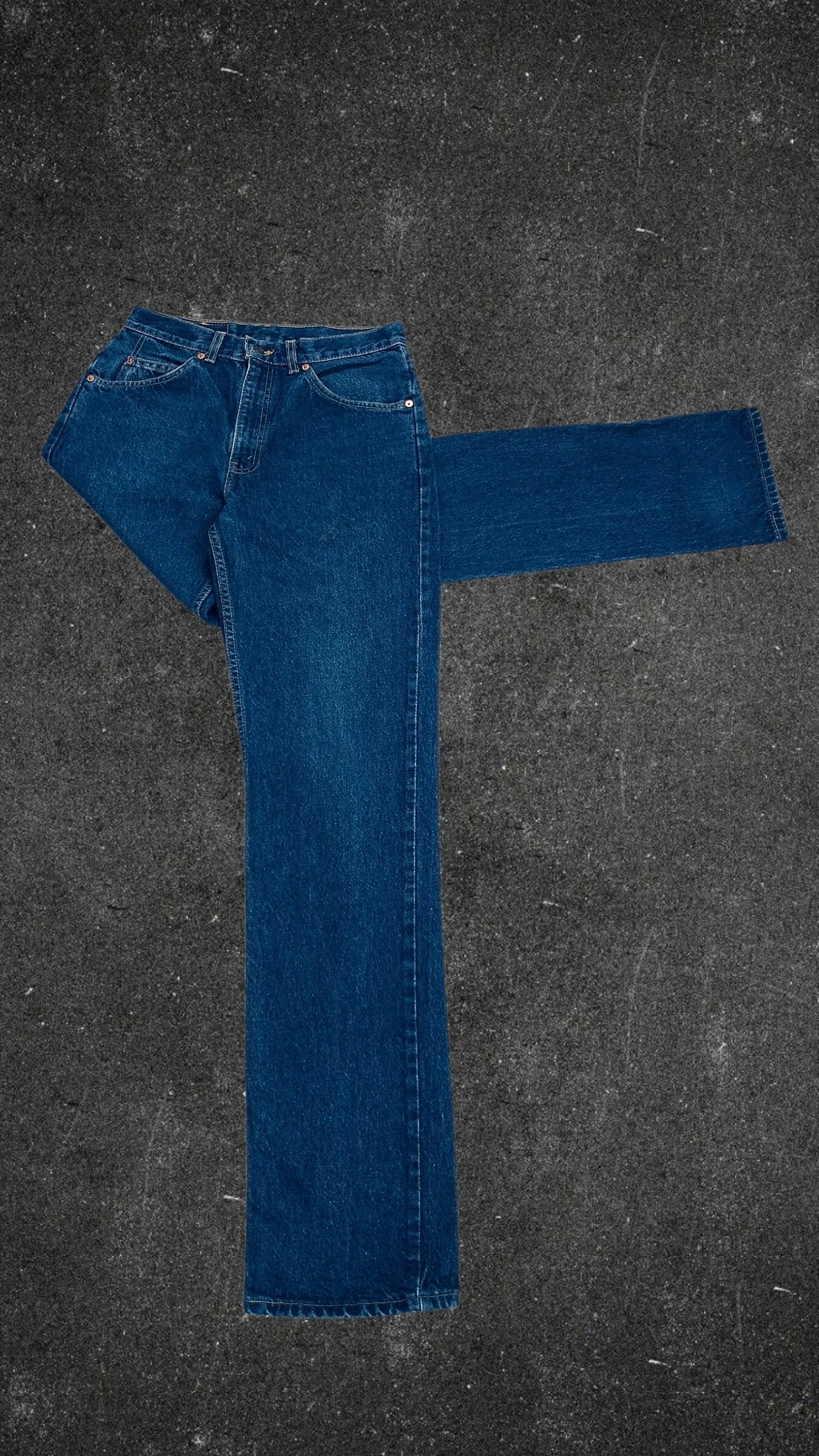 LEVI STRAUSS & C0 ORANGE TAB STRAIGHT LEG VINTAGE JEANS - UK 10