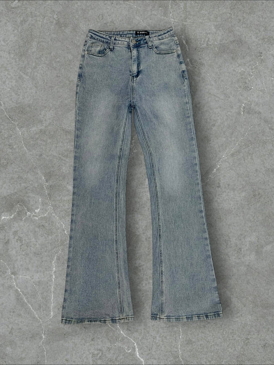 S-BIN BELL BOTTOM STRETCHY DENIM