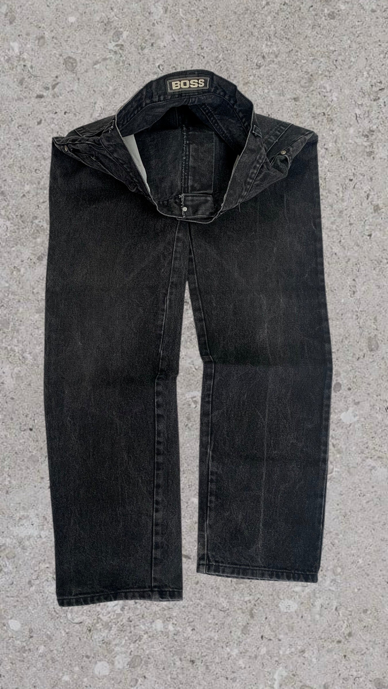 BOSS STRAIGHT LEG VINTAGE JEANS - UK 12