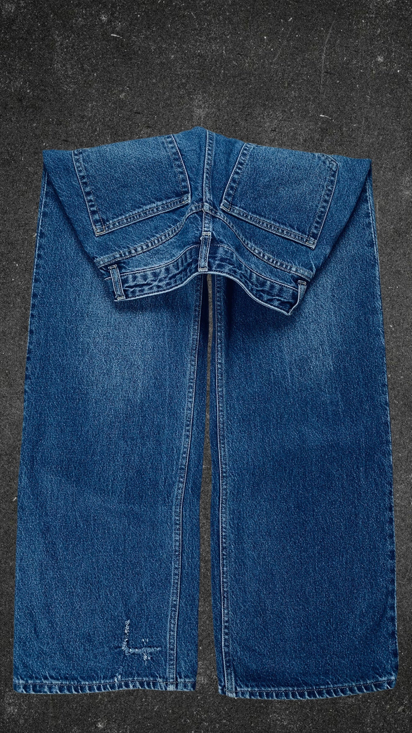 H&M WIDE LEG JEANS - UK 8
