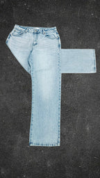 GARAGE STRAIGHT LEG JEANS - UK 12