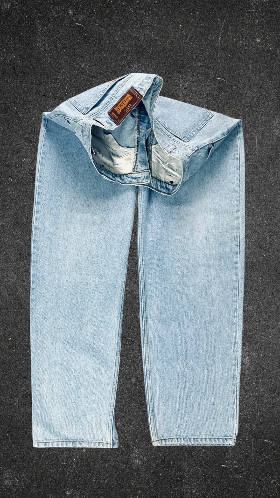 COHN CISCO STRAIGHT LEG VINTAGE JEANS - UK 16