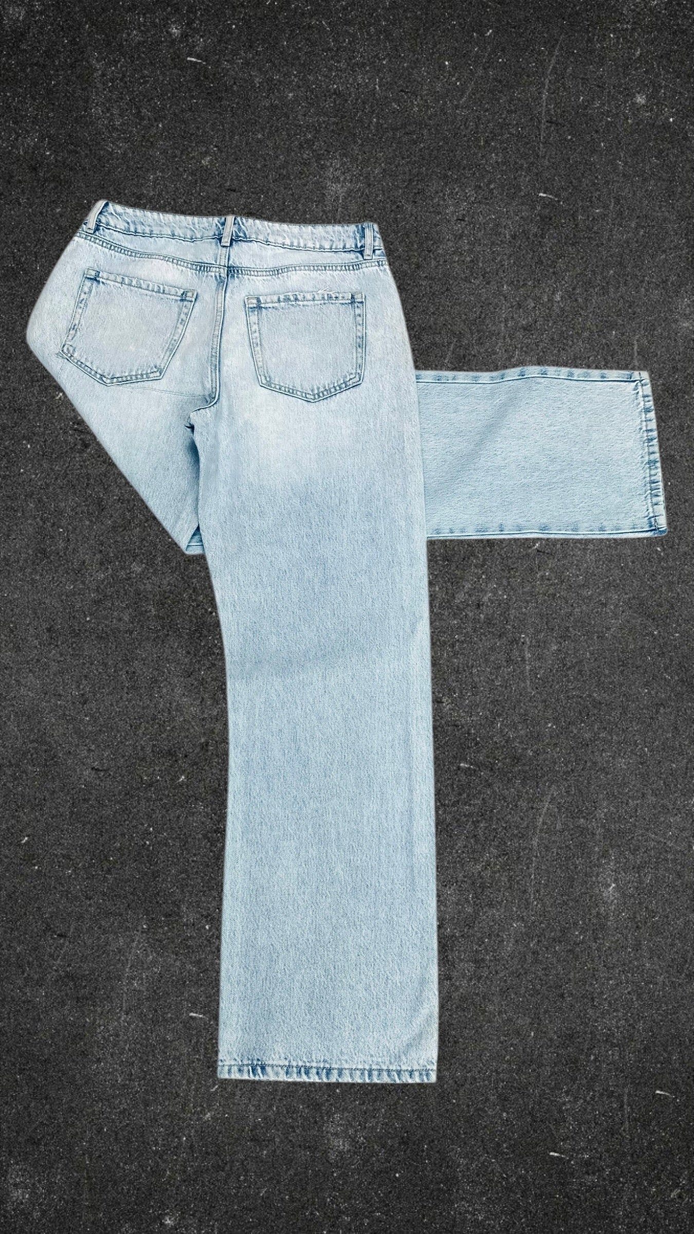 GARAGE STRAIGHT LEG JEANS - UK 12