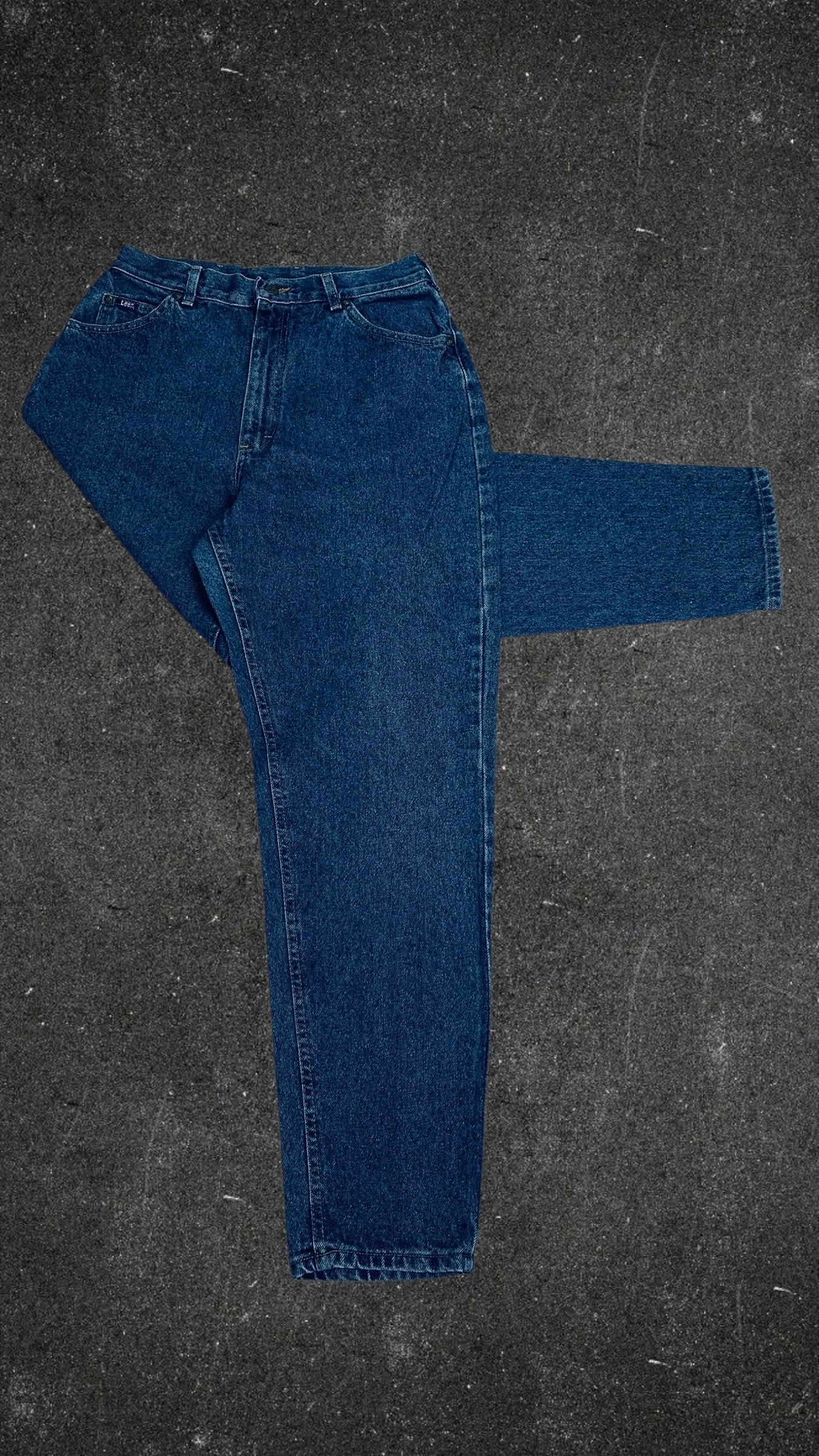 LEE ORIGINAL MOM VINTAGE JEANS - UK 12