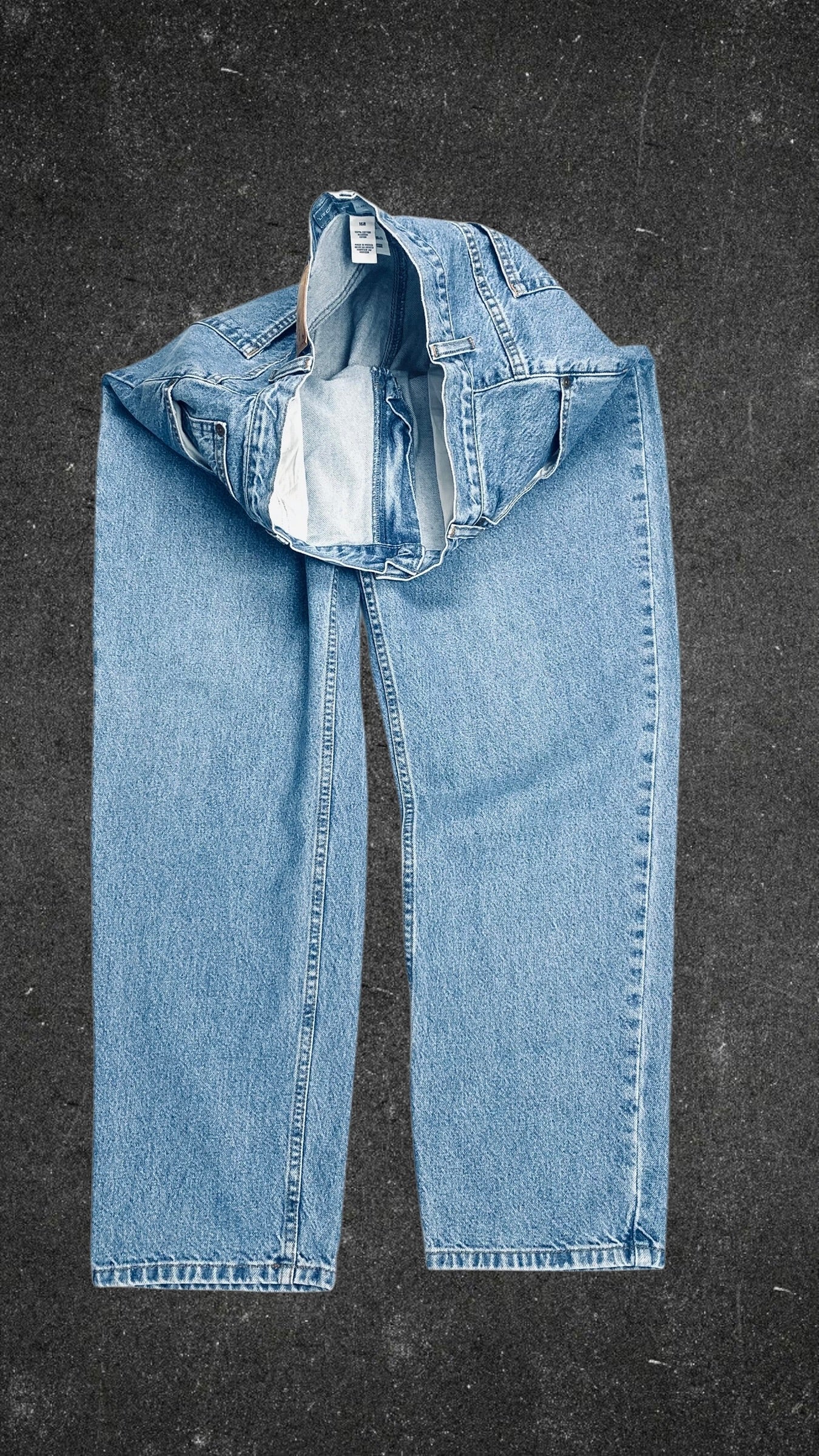 LIZ CLAIBORNE CLASSIC LOOSE FIT VINTAGE JEANS - UK 16