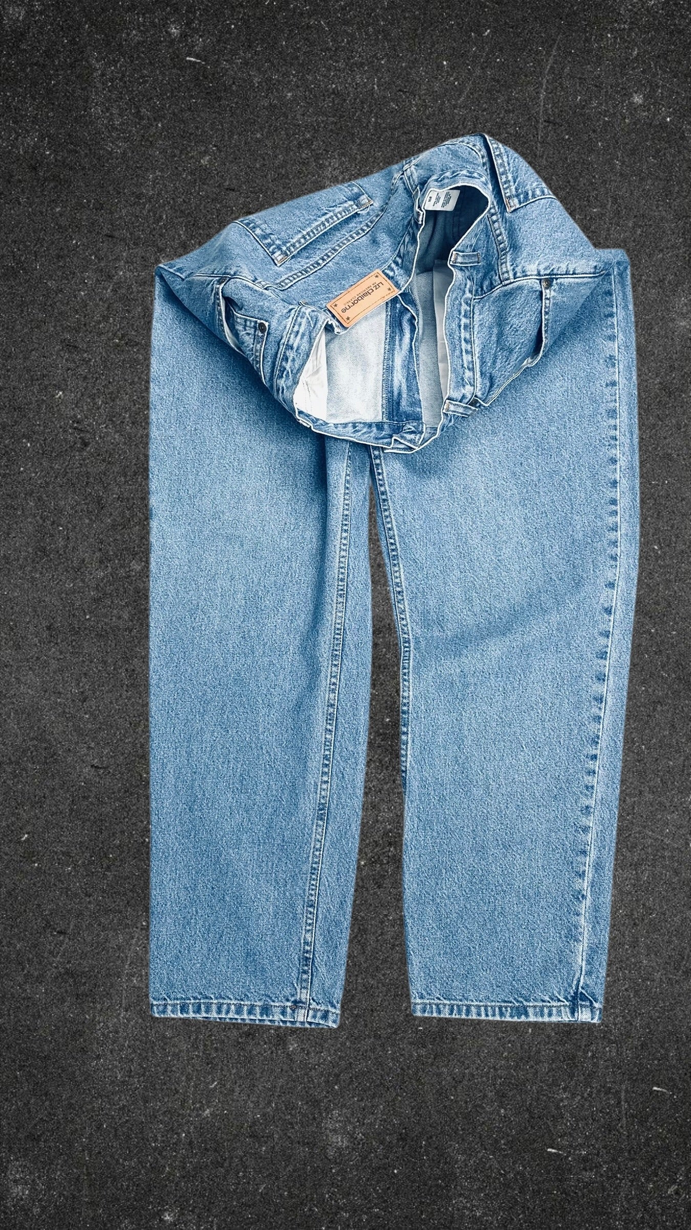 LIZ CLAIBORNE CLASSIC LOOSE FIT VINTAGE JEANS - UK 16