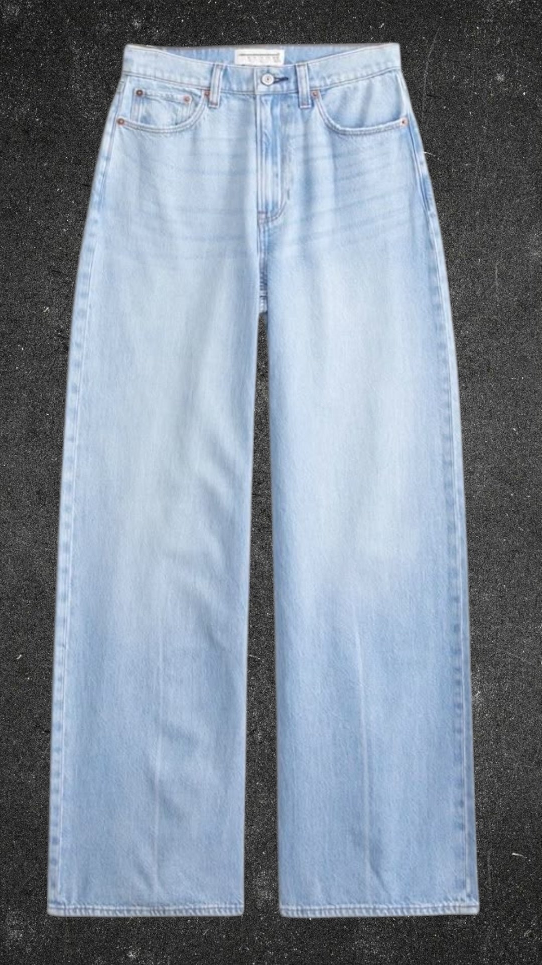 BERSHKA WIDE LEG JEANS - UK 6