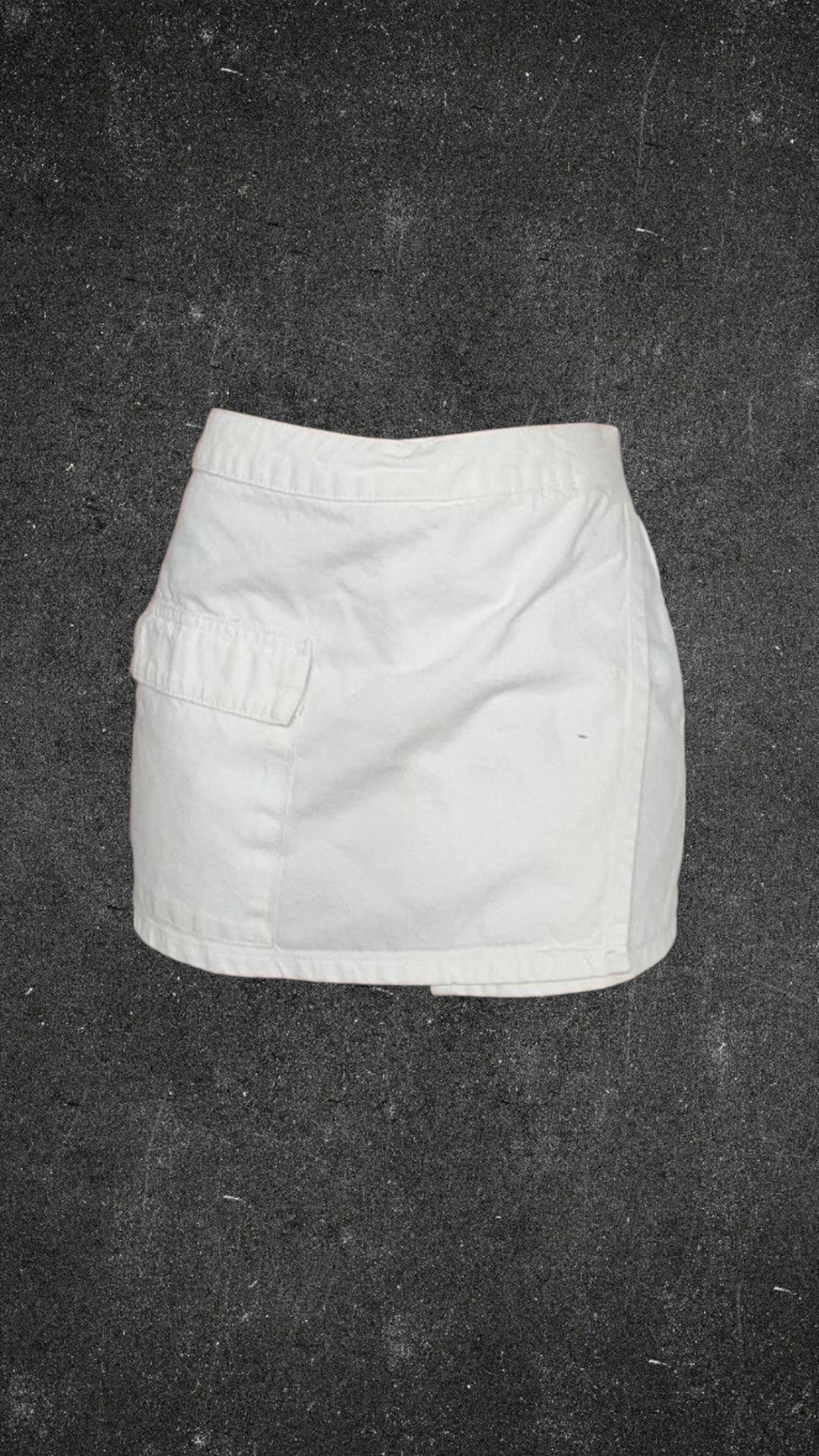 DENIM CO WRAP SKIRT - UK 10