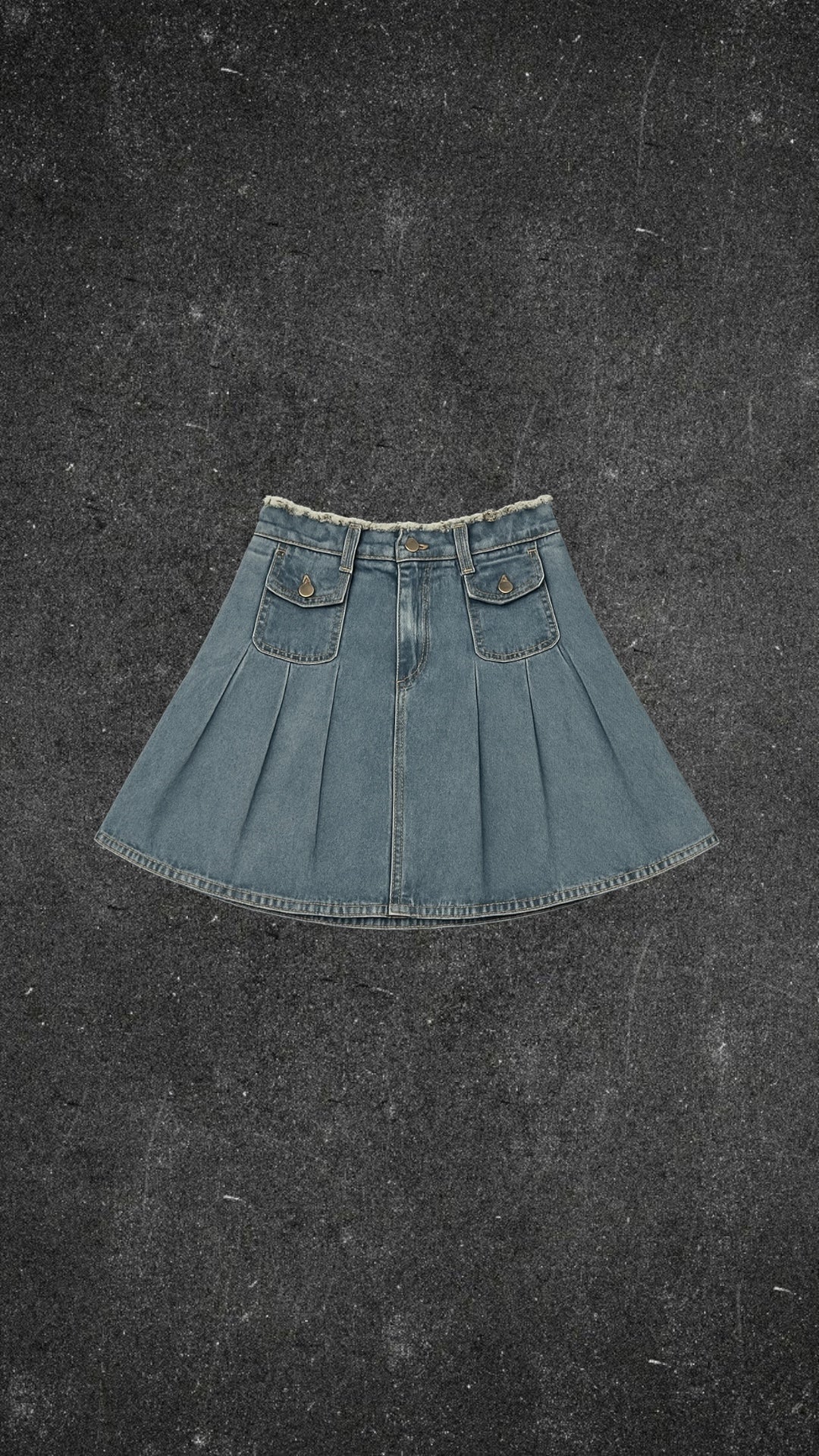 Y2K DENIM SKIRT - UK 8