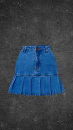 DENM CO Y2K DENIM SKIRT - UK 12