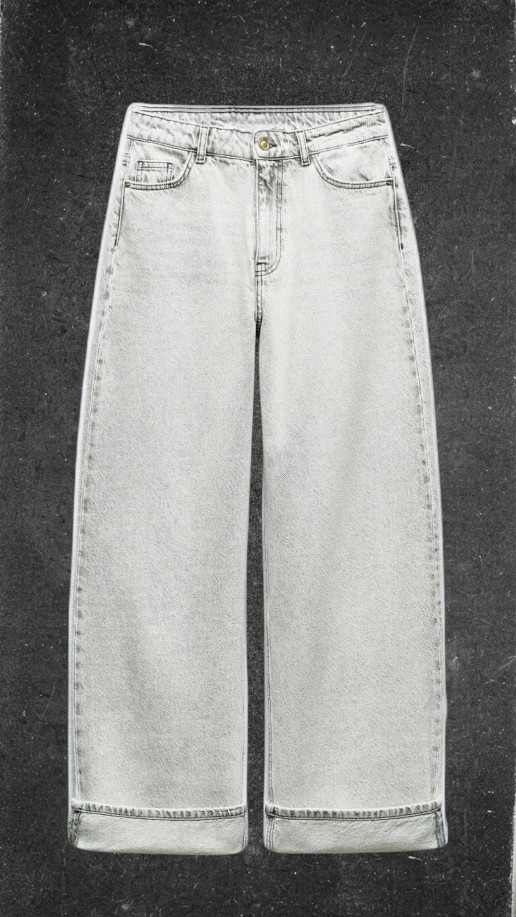 UNTAGGED WIDE LEG JEANS - UK 14