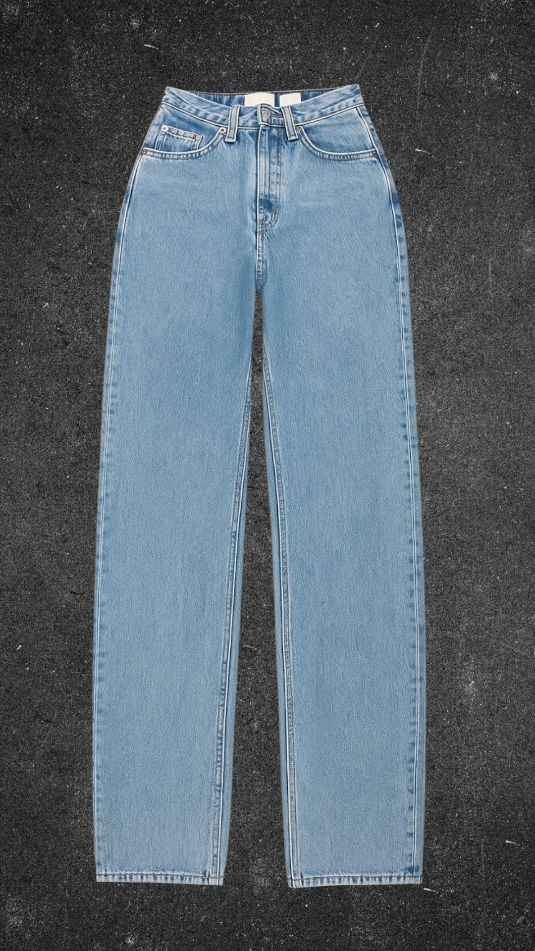 GAP BLUE REVERSE FIT MOM VINTAGE JEANS - UK 8