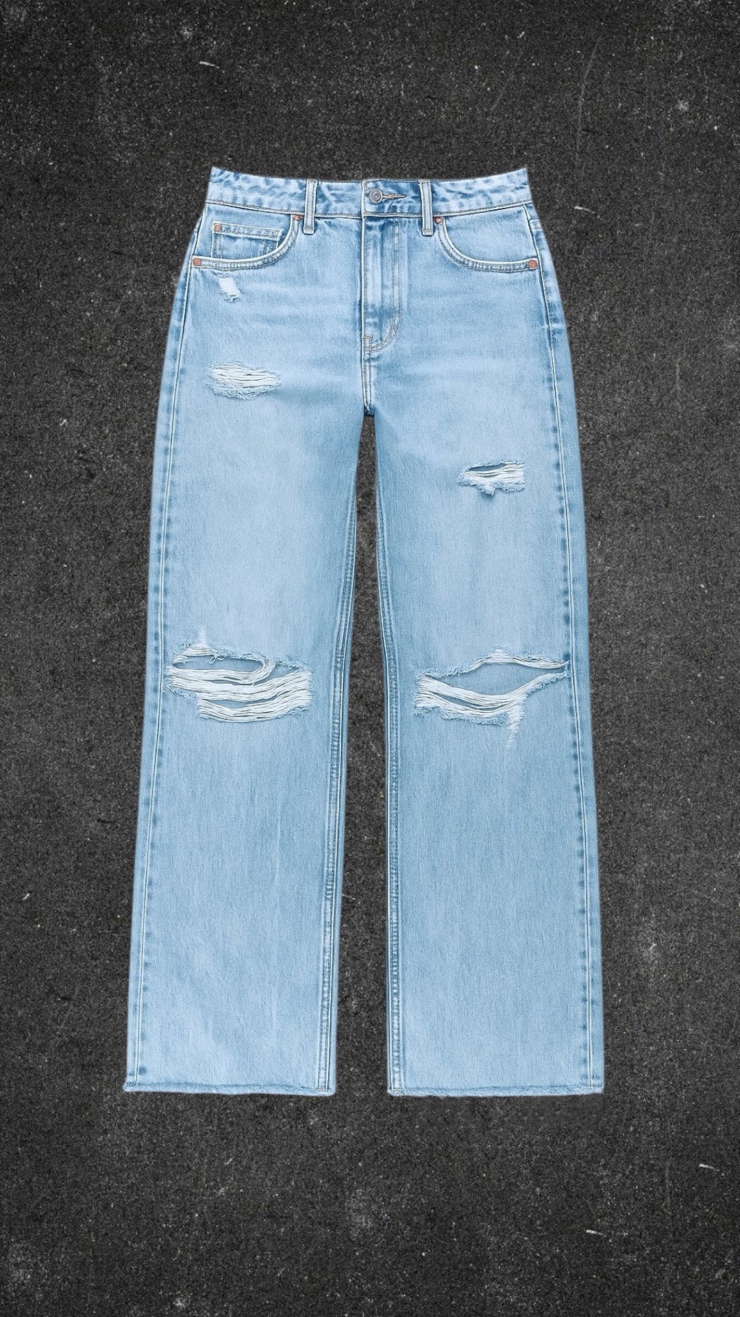 DENIM CO STRAIGHT LEG JEANS - UK 12