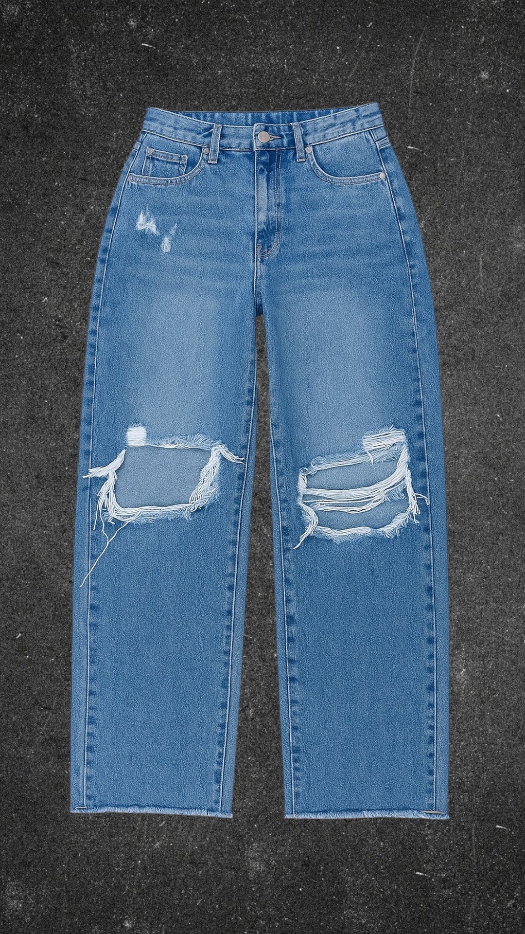 SHEIN STRAIGHT LEG JEANS - UK 6