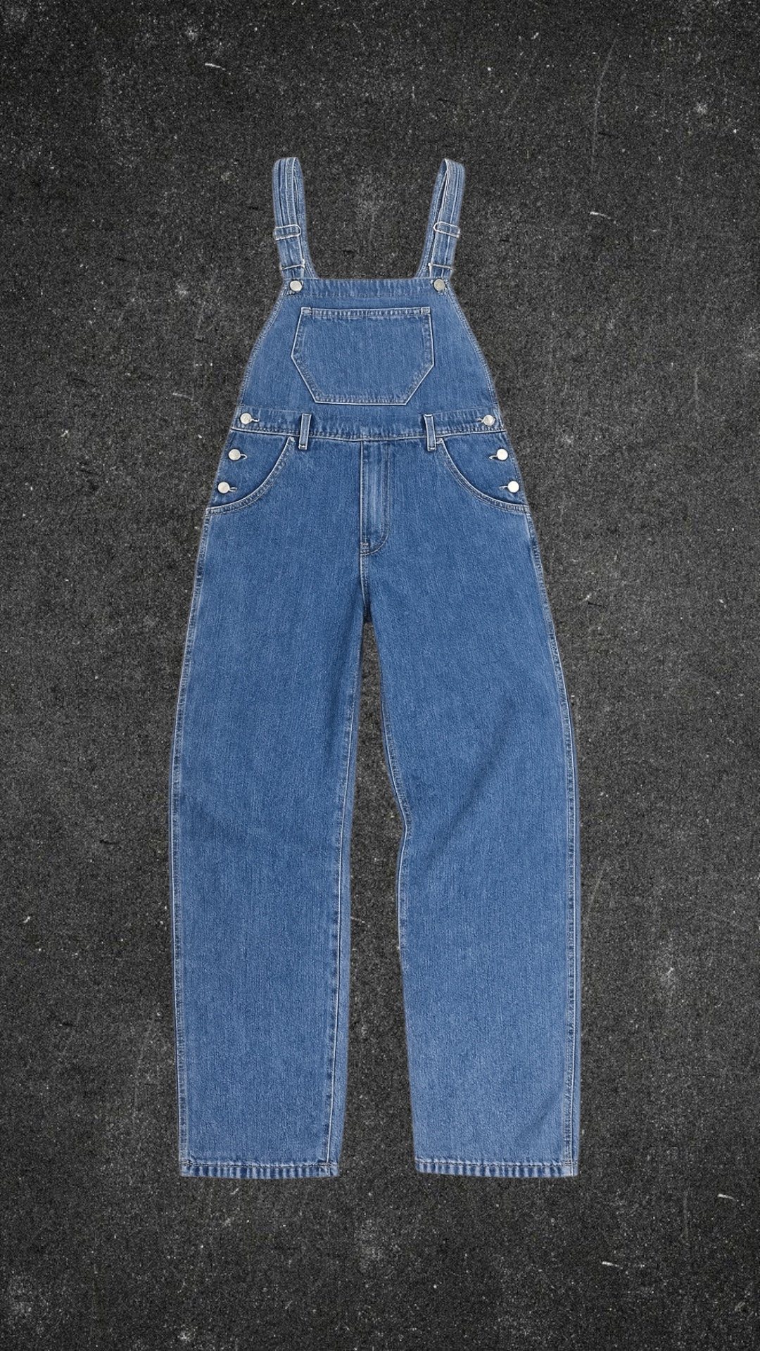 VEY'S -777 CARPENTER WIDE LEG OVERALL - UK 12 TALL