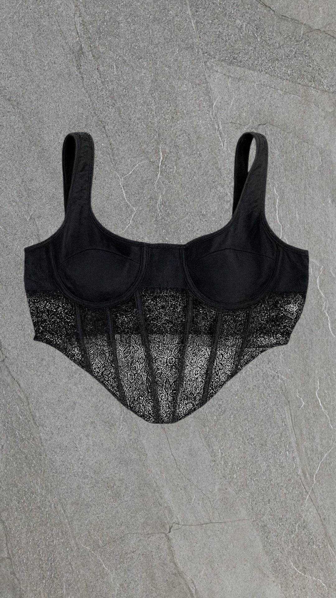 PRETTYLITTLETHING CORSET TOP - UK 18