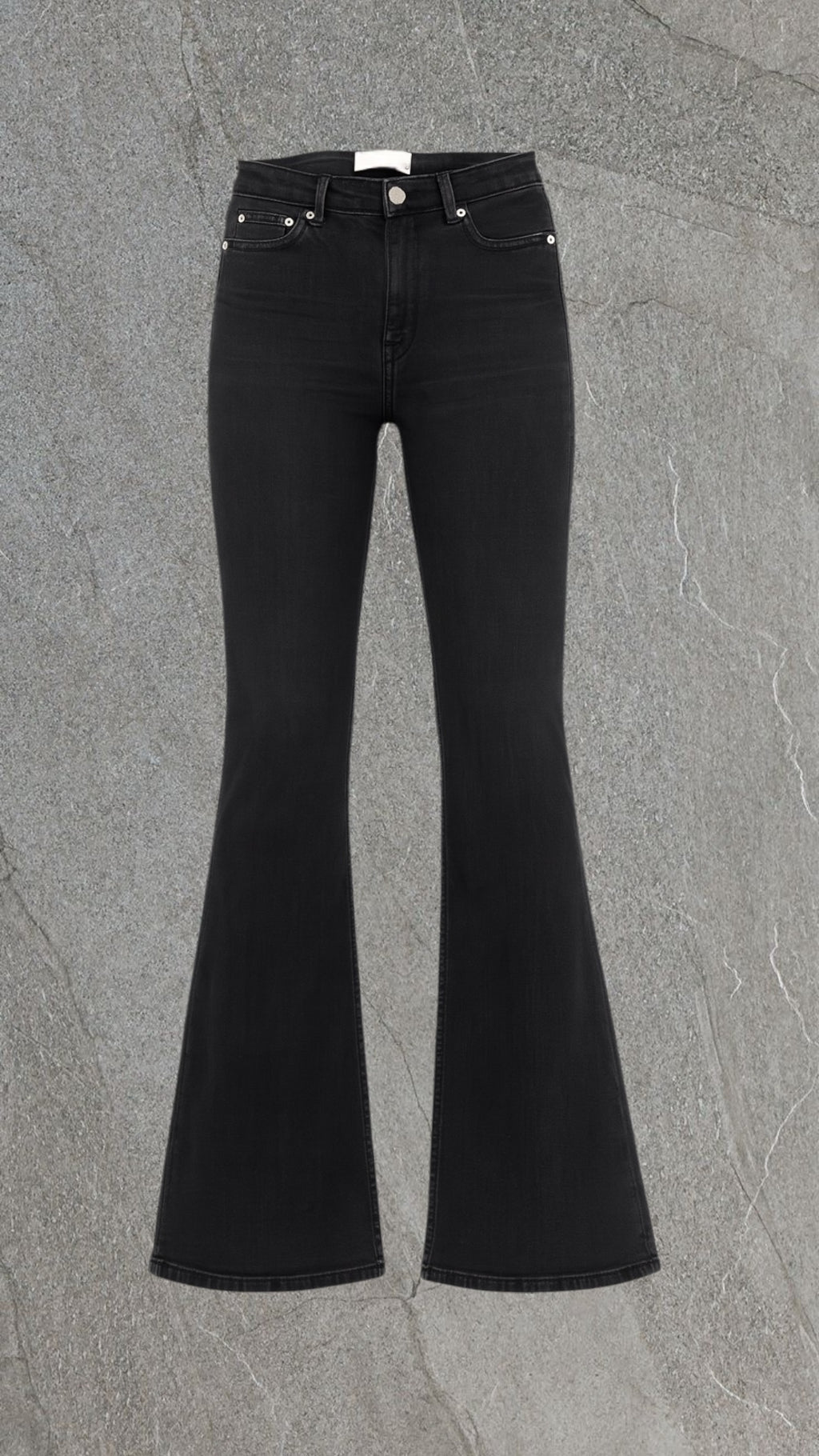 ZARA BELL BOTTOM STRETCHY DENIM - UK 8