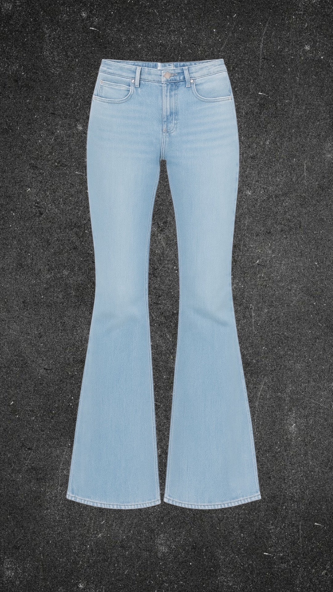 GEORGE BELL BOTTOM STRETCHY DENIM - UK 12