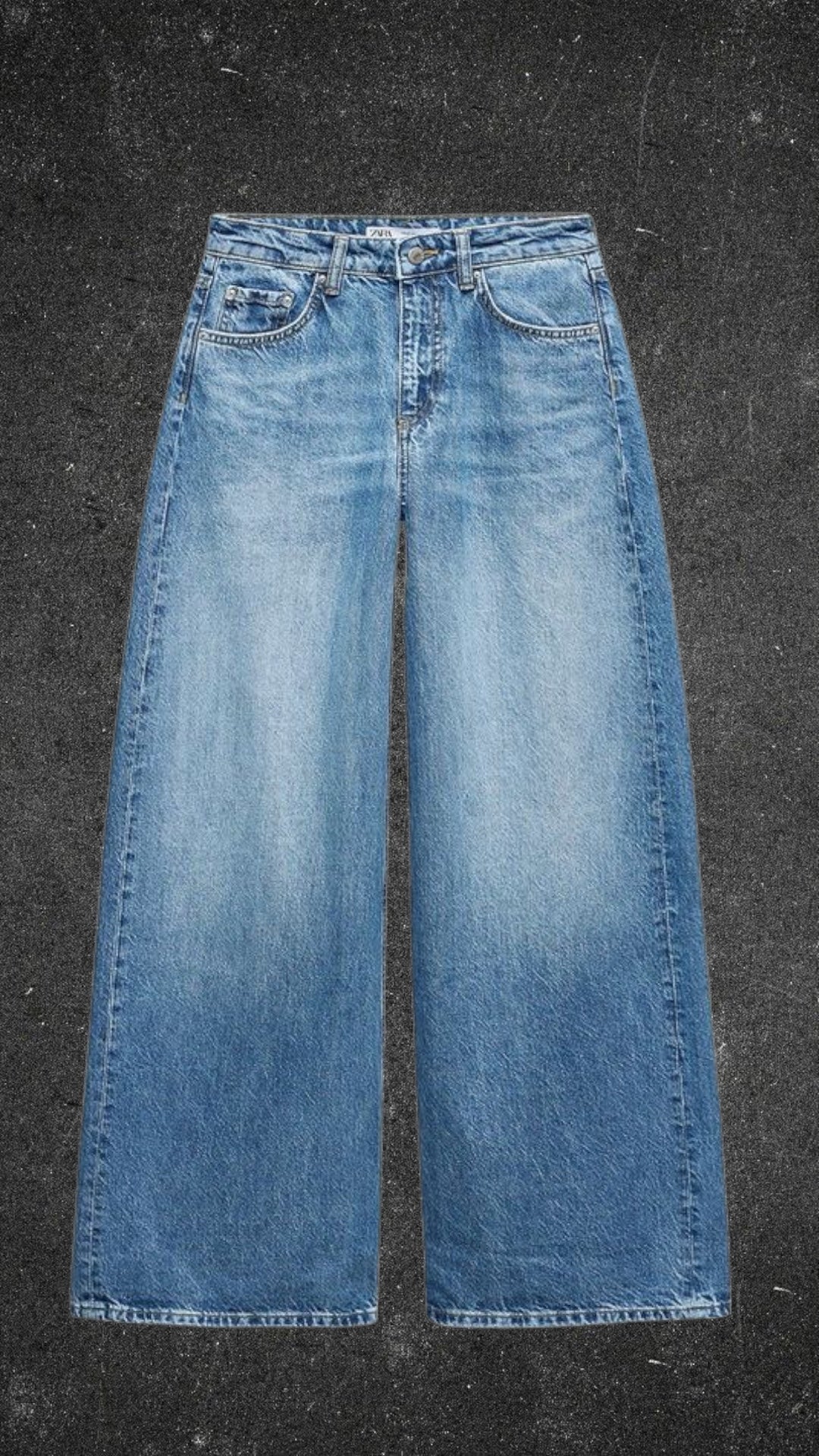 ZARA WIDE LEG JEANS - UK 8