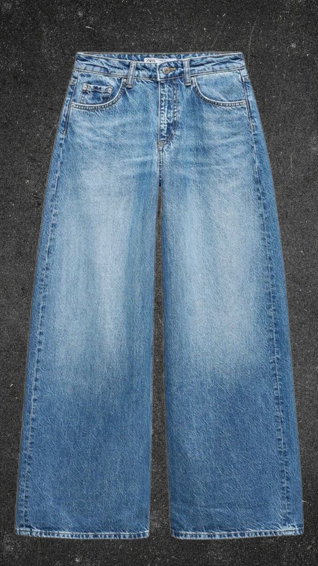 ZARA WIDE LEG JEANS - UK 8