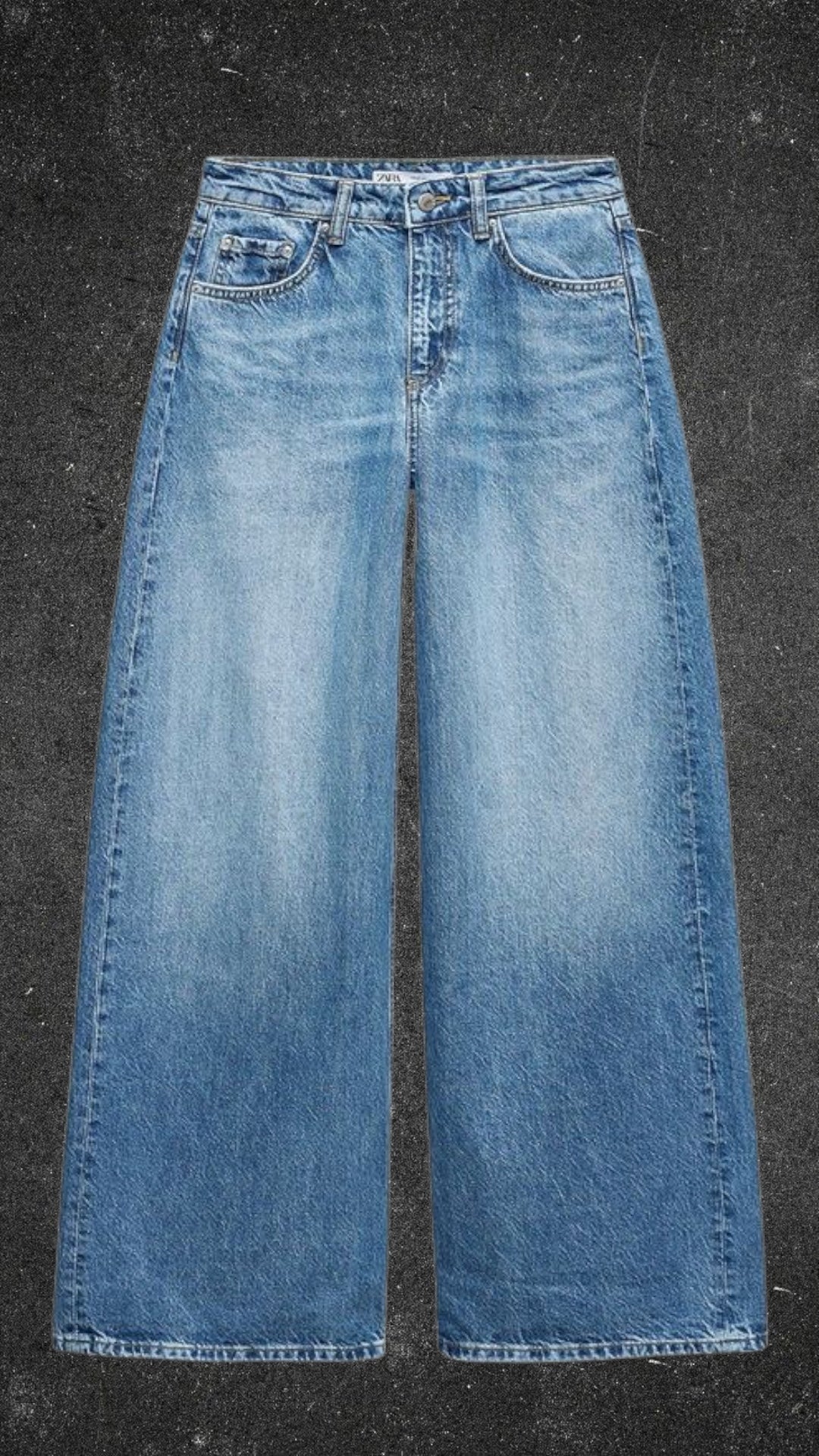 ZARA WIDE LEG JEANS - UK 8