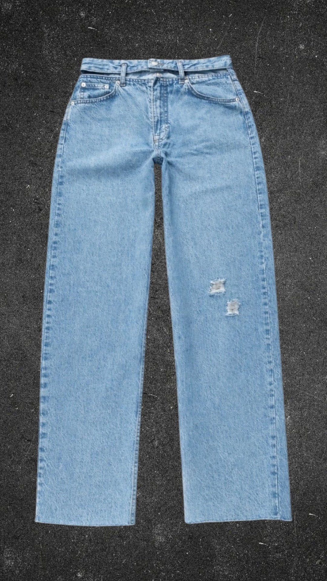 PULL & BEAR STRAIGHT LEG JEANS - UK 8